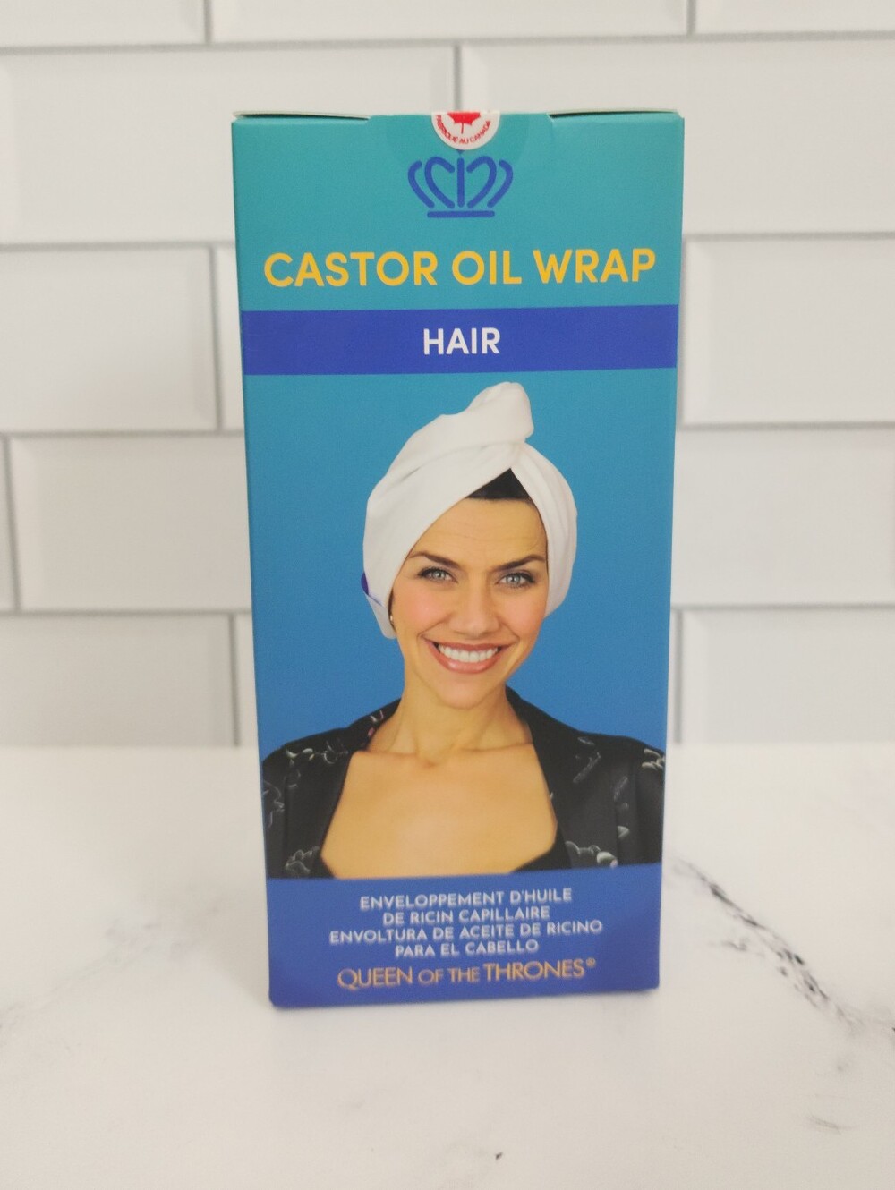 Queen Of The Thrones Castor Oil Hair Wrap